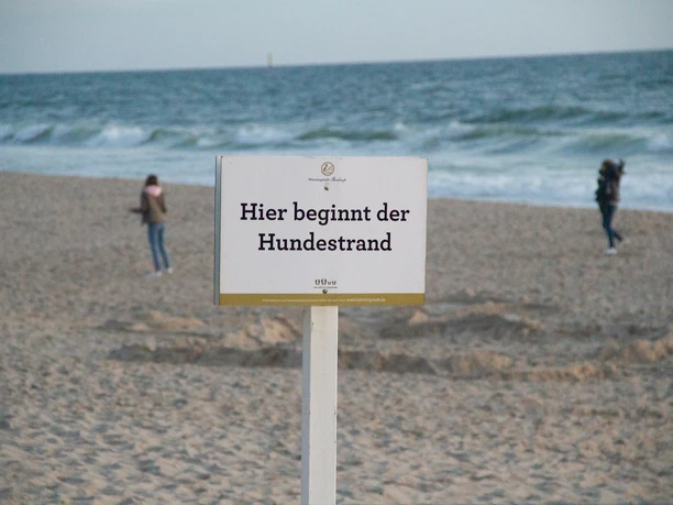 Hundestrand Seestraße Süd