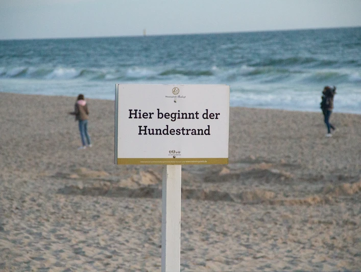 Hundestrand Seestraße Süd