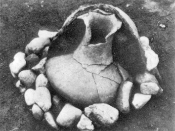 flaschenförmige Urne