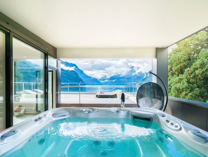 Whirlpool mit Aussicht