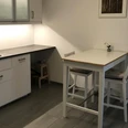 Moderne Küche in der Ferienwohnung Hof Ehrichs Kuhstedt