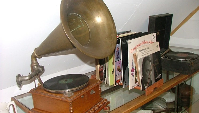 Fluechtlingszimmer in der Heimatstube Frenke