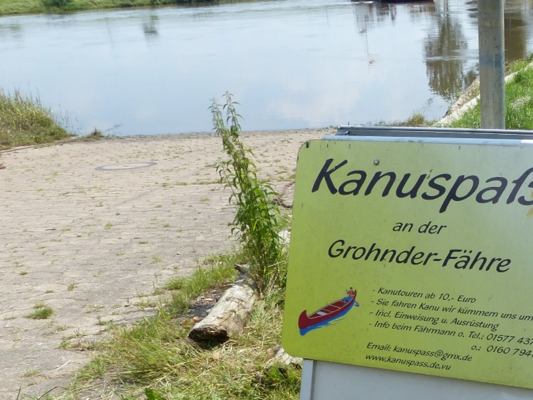 Kanuspaß Grohnder Fähre Kanuspaß Grohnder Fähre