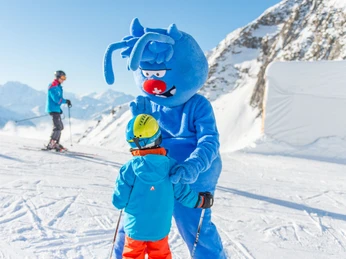 Gletschi-Tour-Aletsch Arena-2022 Family Fun Slope mit Gletschi auf der Fiescheralp in der Aletsch Arena