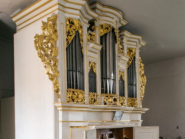 Donat organ in the Evangelical Lutheran Church in Brandis