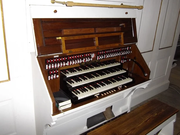 Bad Düben church with organ