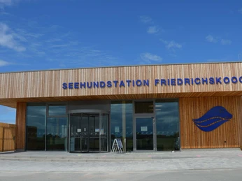 Eingangsbereich der Seehundstation