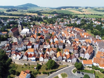 Naumburg von oben Naumburg von oben