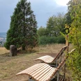 Liegebänke mit Aussicht
