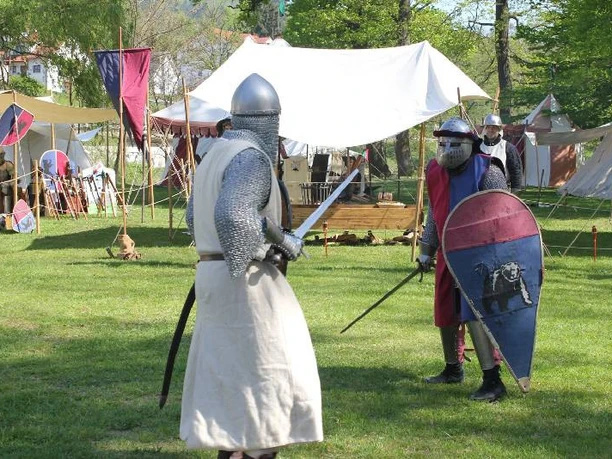 Ritterlager auf der Murginsel