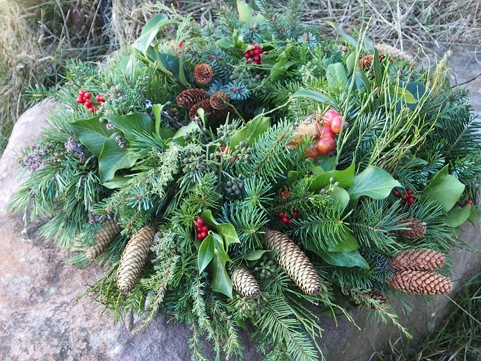 Tannengrün und Apfelrot IZ