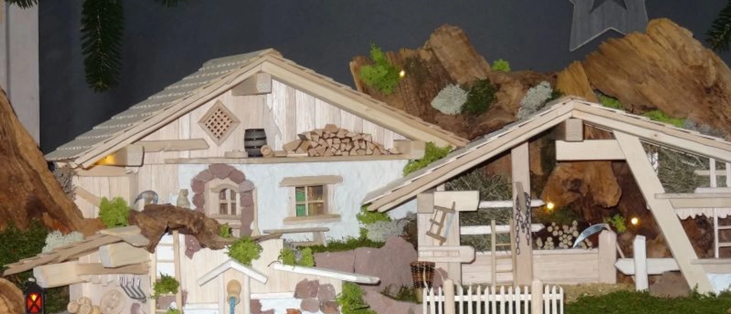 Ausstellungsstück auf dem Seebacher Adventsmarkt