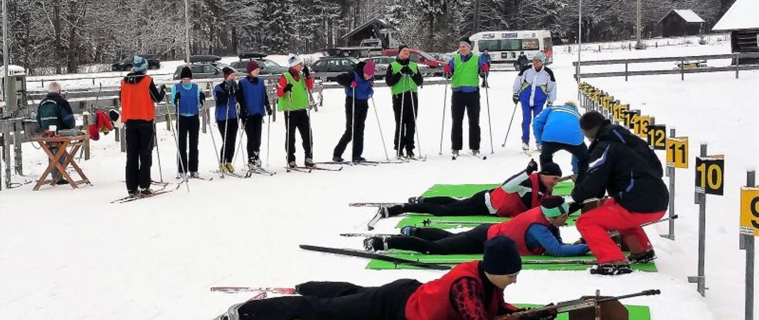 Gäste-Biathlon auf der Heimanlage unserer Olympiasiegerinnen