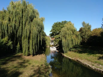 Rischmüllerufer Werre Herford Radfahren Wandern Rischmüllerufer Werre Herford Radfahren Wandern