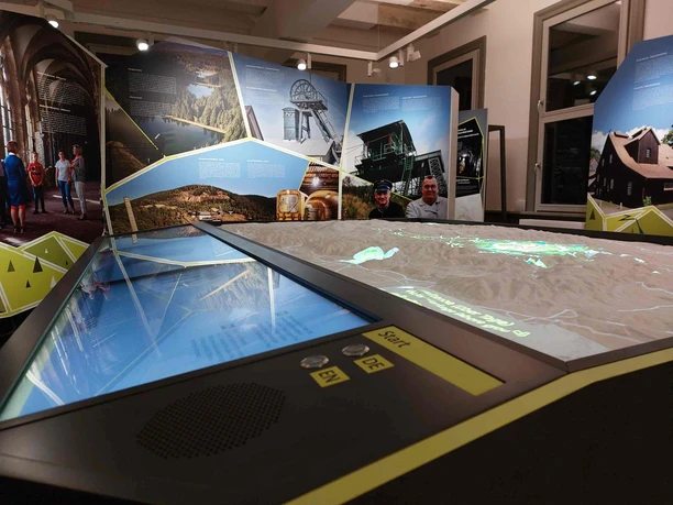 Welterbe Informationszentrum in Clausthal-Zellerfeld - 3D-Tisch Welterbe Informationszentrum in Clausthal-Zellerfeld - 3D-Tisch