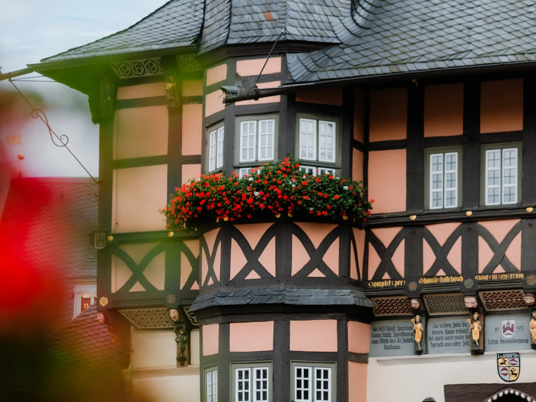 Ansicht Detail Rathaus Wernigerode Ansicht Detail Rathaus Wernigerode