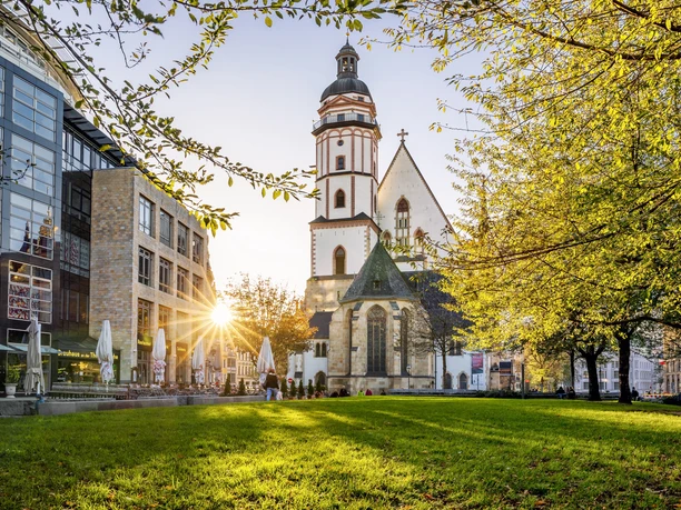 Thomaskirche | Leipzig Convention Bureau Blick auf die Thomaskirche - präsentiert vom Leipzig Convention Bureau