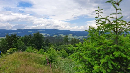 Wupp die Kupp mit Blick von der Ibrakuppe
