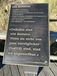 Kunststele Carl Zuckmayer Kunststele Carl Zuckmayer
