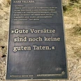 Kunststele Hans Fallada Kunststele Hans Fallada