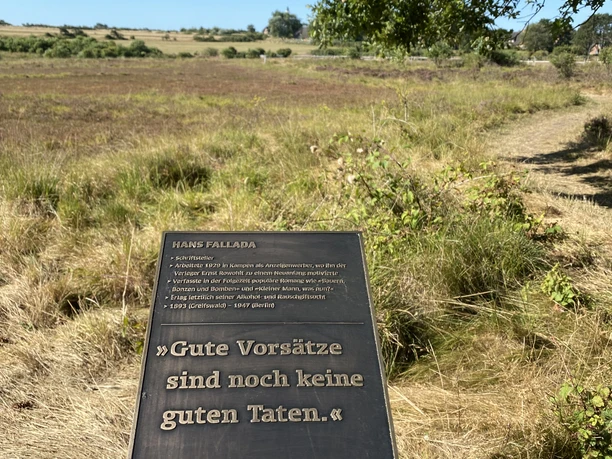 Kunststele Hans Fallada Kunststele Hans Fallada