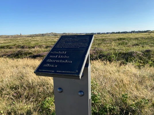 Kunststele Theodor Storm Kunststele Theodor Storm