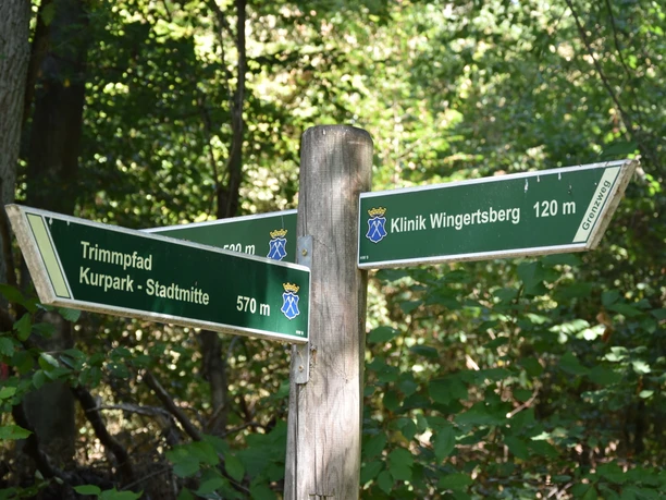 Trimm Dich Pfad in Bad Homburg Trimm Dich Pfad in Bad Homburg