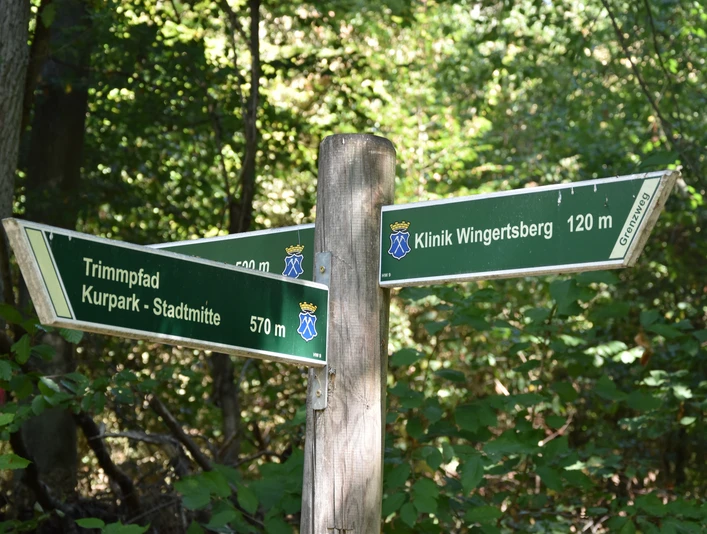 Trimm Dich Pfad in Bad Homburg Trimm Dich Pfad in Bad Homburg