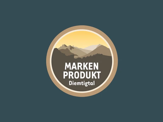 Etiquette de produits de marque Markenprodukte-Etikette mit Aufschrift Markenprodukt DiemtigtalBrand product label with the inscription Markenprodukt DiemtigtalÉtiquette de produit de marque avec l'inscription Produit de marque Diemtigtal