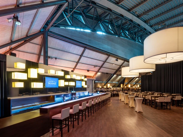 BACKSTAGE CLUB event area at the event venue QUARTERBACK Immobilien ARENA | Leipzig Convention Bureau BACKSTAGE CLUB event area at the event venue QUARTERBACK Immobilien ARENA - presented by Leipzig Convention Bureau
