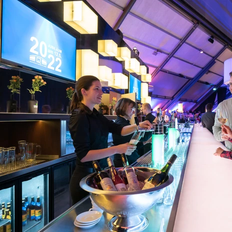 BACKSTAGE CLUB event area at the QUARTERBACK Immobilien ARENA | Leipzig Convention Bureau BACKSTAGE CLUB event area at the QUARTERBACK Immobilien ARENA - presented by Leipzig Convention Bureau