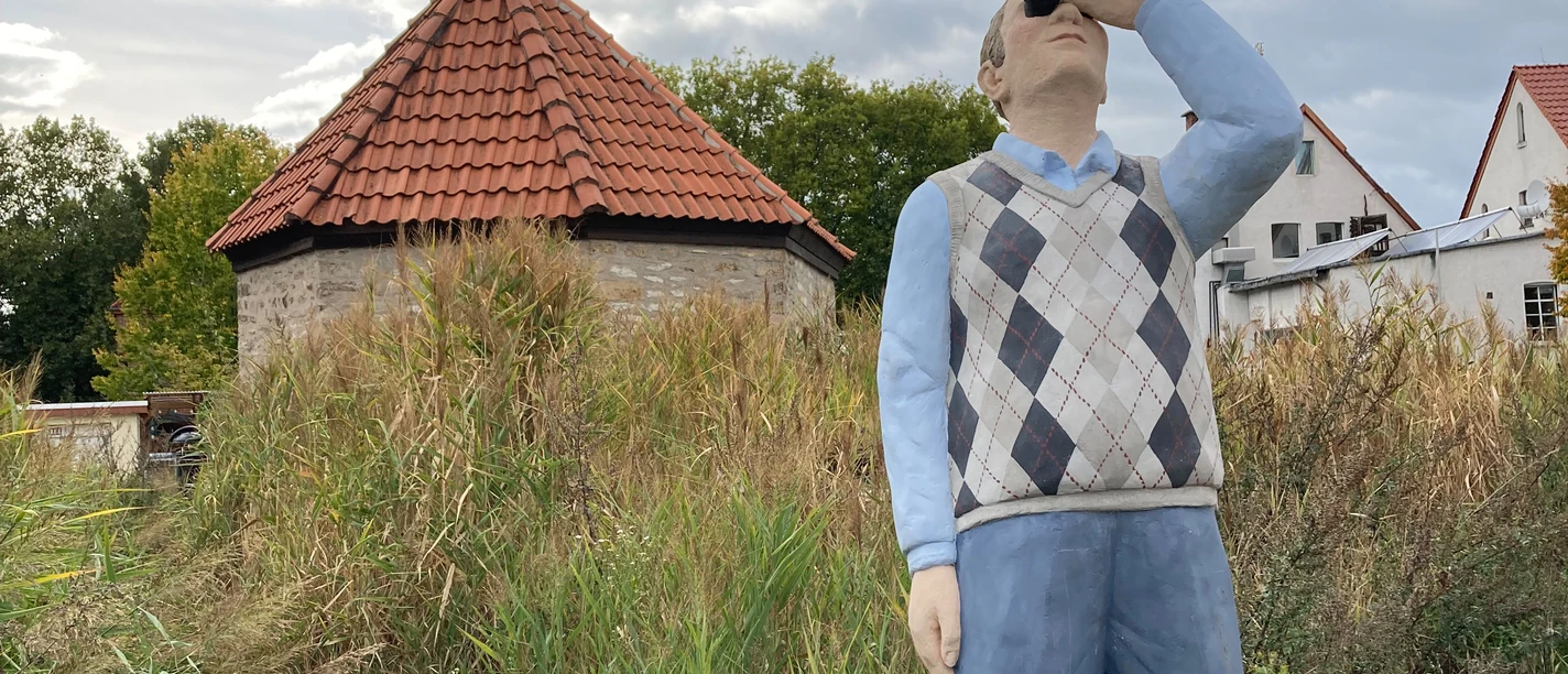 "Alltagsmensch" am Kütfelsen | Salzkotten