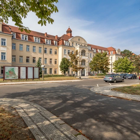 Klinikum St. Georg | Leipzig Convention Bureau Außenansicht auf das Klinikum St. Georg - präsentiert vom Leipzig Convention Bureau