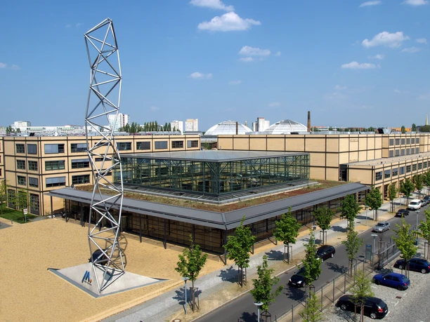 Event venue Media City Atelier | Leipzig Convention Bureau Exterior view of the even venue Media City Atelier - presented by Leipzig Convention Bureau