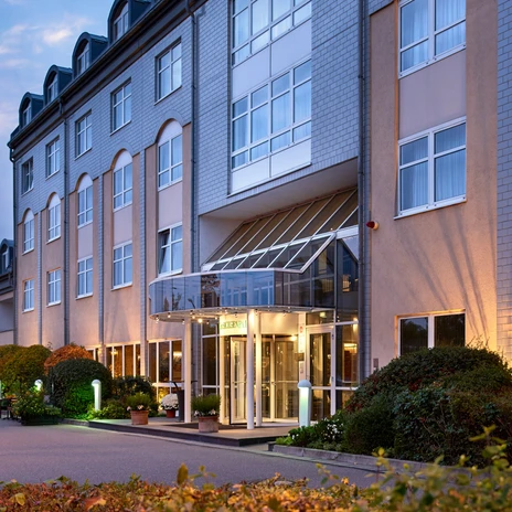 Sachsenpark-Hotel conference hotel | Leipzig Convention Bureau Exterior view of the conference hotel Sachsenpark-Hotel - presented by Leipzig Convention Bureau