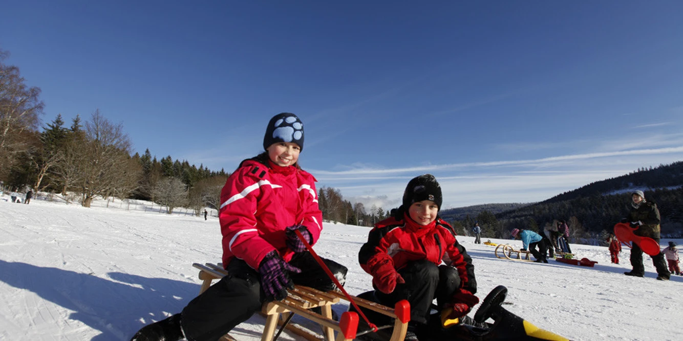 Schlitten fahren in Forbach-Herrenwies_Fotograf Ulrike Klumpp
