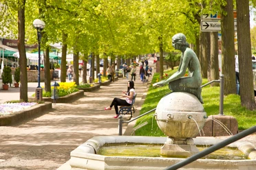 Brunnenallee in Bad Wildungen
