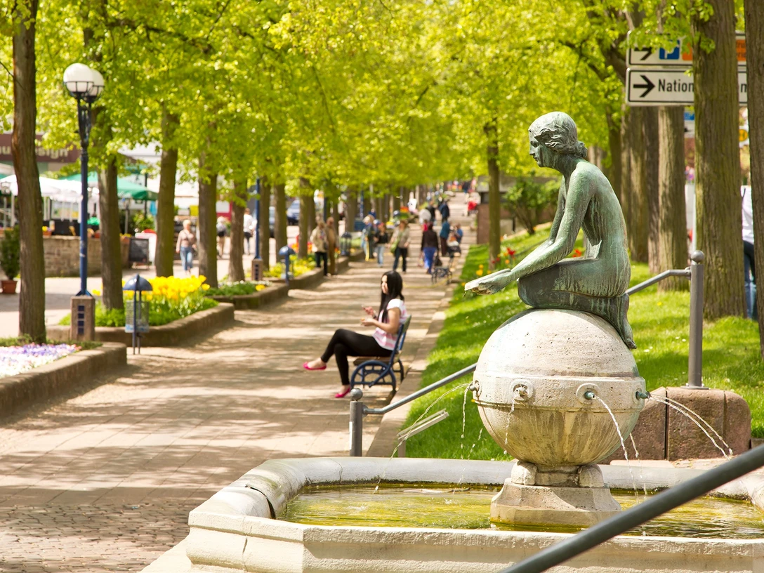 Brunnenallee in Bad Wildungen