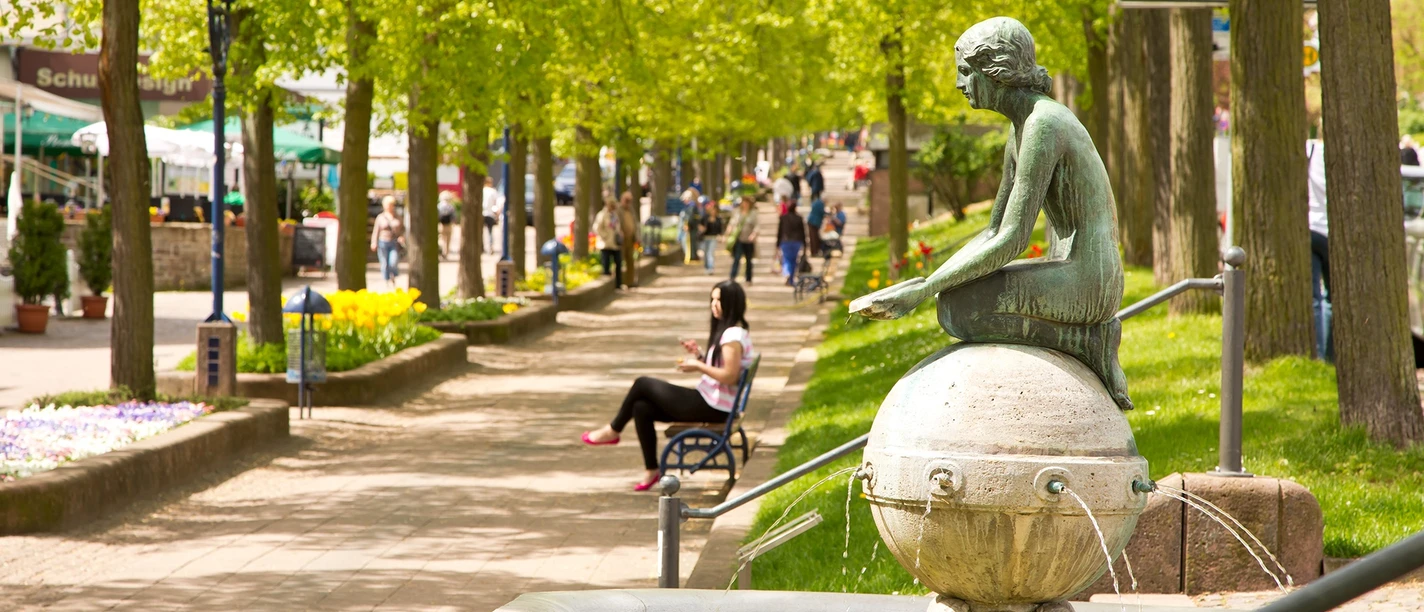 Brunnenallee in Bad Wildungen