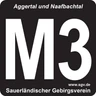 Markierungszeichen M3 Aggertal, Naafbach, 80x80 mm.jpg Markierungszeichen M3 Aggertal, Naafbach, 80x80 mm.jpg