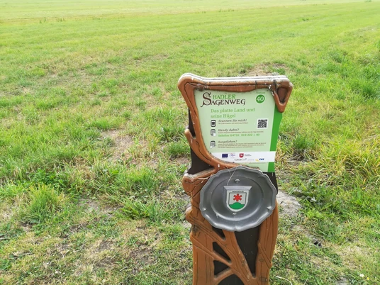 Hörstation "Das platte Land und seine Hügel"