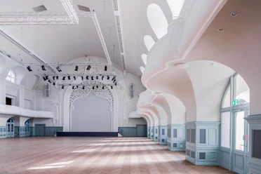 Großer Saal meeting room at the event venue KONGRESSHALLE am Zoo Leipzig – presented by the Leipzig Convention Bureau