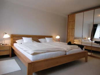 Doppelzimmer in der Ferienwohnung Pension Falkenhöhe.