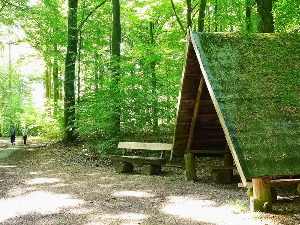 Schutzhütte Salzufler Stadtforst Schutzhütte im Salzufler Stadtforst