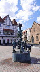 Kanzlerbrunnen am Ostertor Lemgo