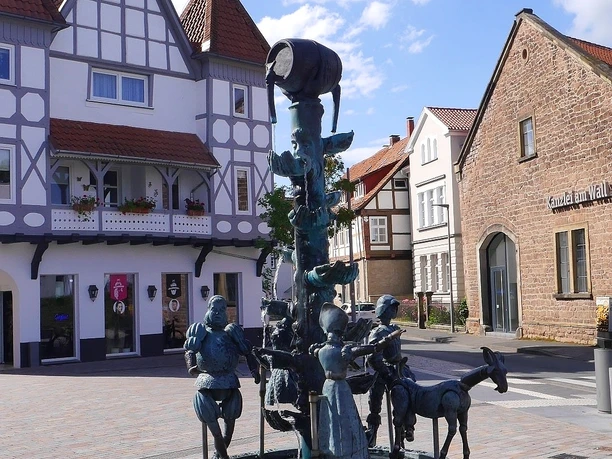 Kanzlerbrunnen am Ostertor Lemgo