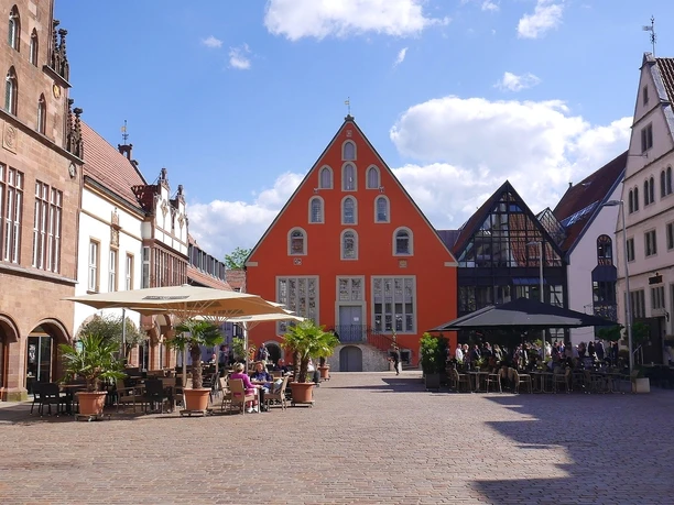 Marktplatz in Lemgo | Sehenswürdigkeit |Sightseeing | Point of Interest Marktplatz Hansestadt Lemgo