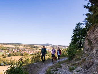 Auf den Eberschützer Klippen