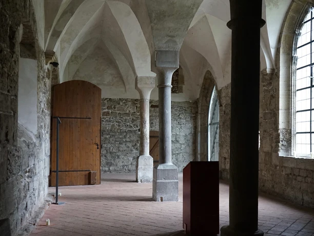 Der Brüdersaal war der Arbeitsplatz der Mönche.
