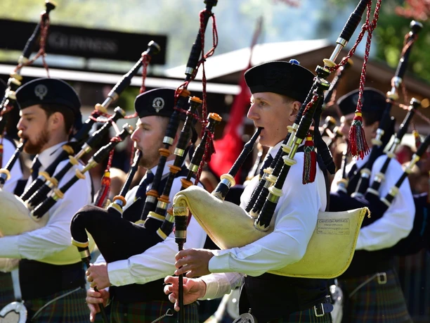 24. Highland Gathering – 4. und 5. Mai 2024 Dudelsackspieler beim Highland Gathering in Peine